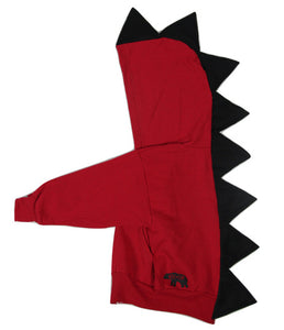 red-hoodie-black-spikes-handmade-fashion-for-kids