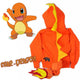 #001 - RTS RARE Adult Charsaur With Firey Dragon Tail -  Adult Unisex M