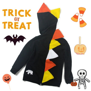 novelty-halloween-candycorn-dinosaur-spike-hoodie-for-toddlers-and-kids