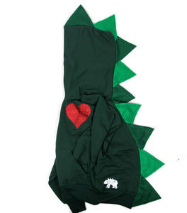 #005 - CLEARANCE RTS RARE Grinchmasaurus Zip Up Hoodie  - Youth S (6/7) | Youth XL (18-20)