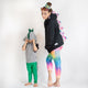 Handmade dinosaur hoodie for grownups and moms