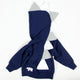 Baby Toddler Kids Blue Dinosaur Hoodie - Cowboys Police Air Force Style Spikes