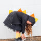 adorable candy corn dinosaur hoodie for kids