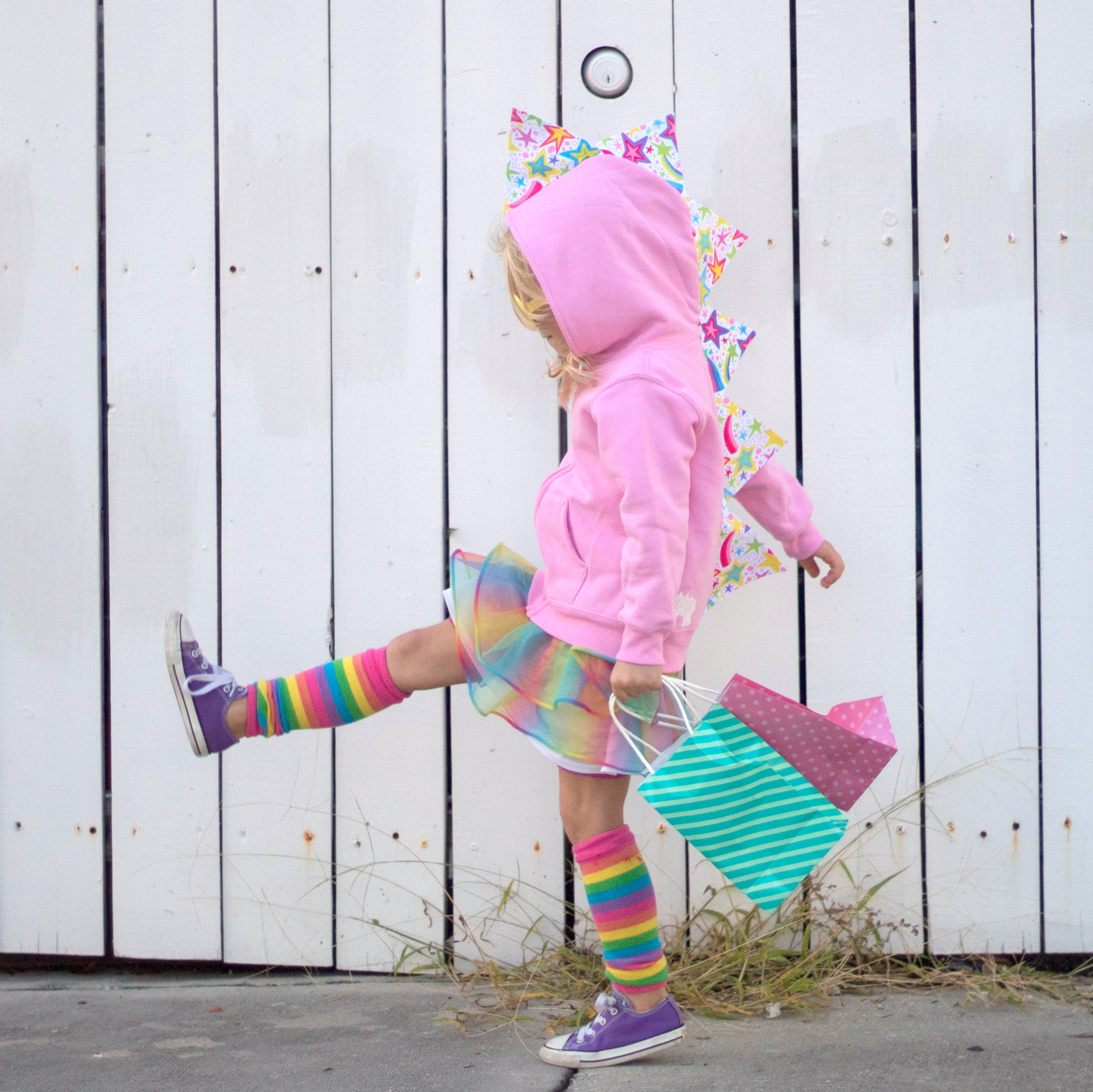 Girls sale dinosaur hoodie